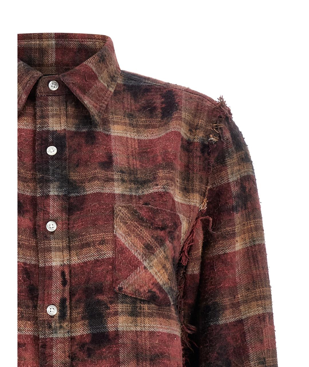 R13 Мульти хлопковая рубашка, фото 3