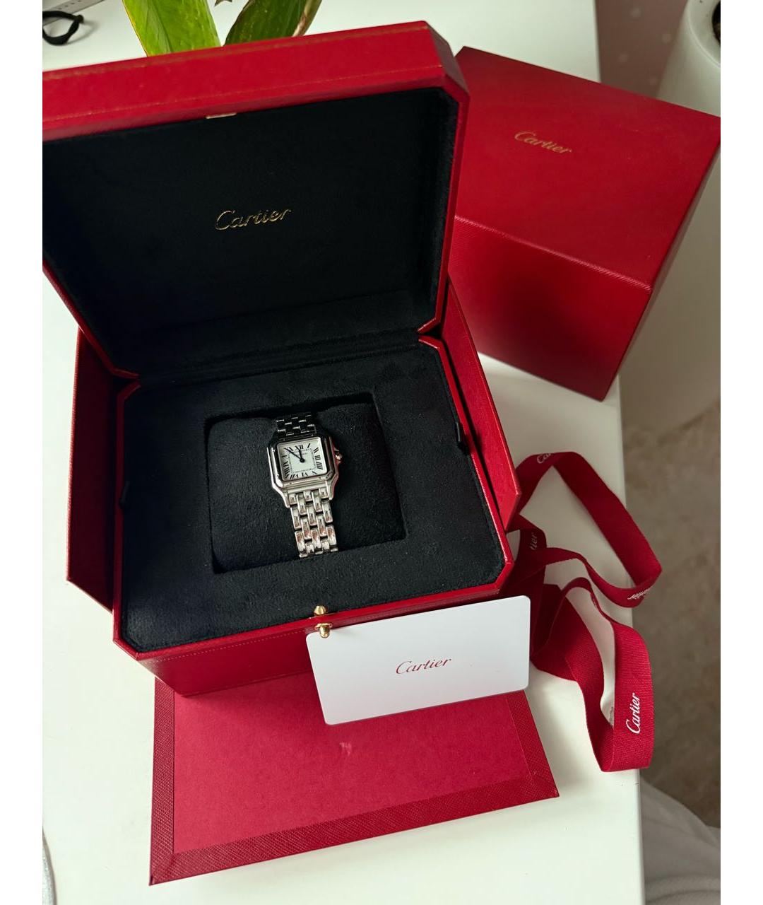 CARTIER Серебряные металлические часы, фото 4