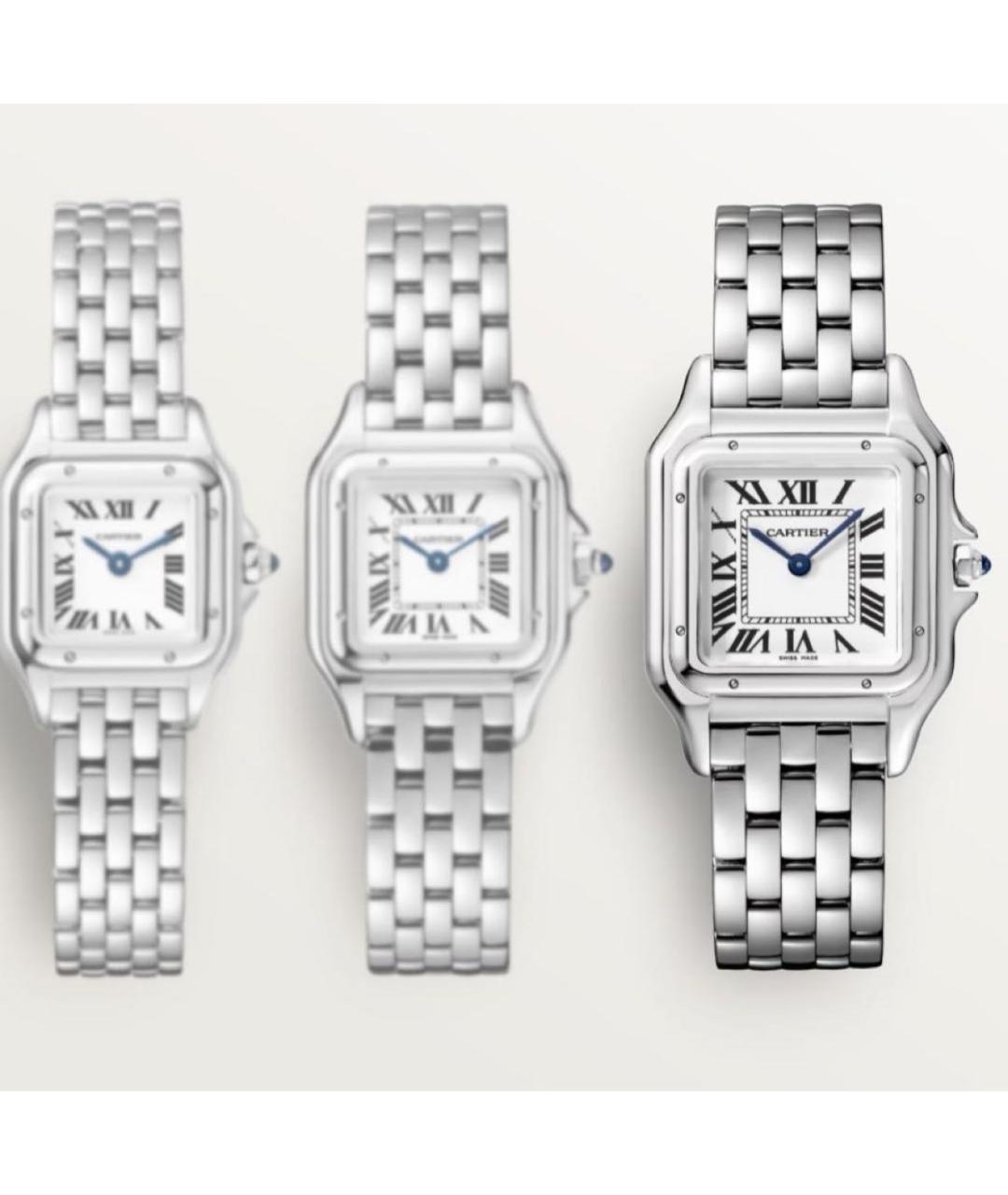 CARTIER Серебряные металлические часы, фото 5