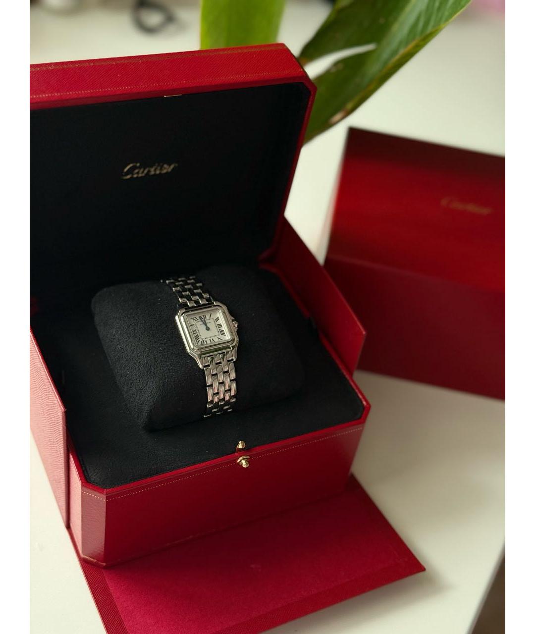 CARTIER Серебряные металлические часы, фото 2