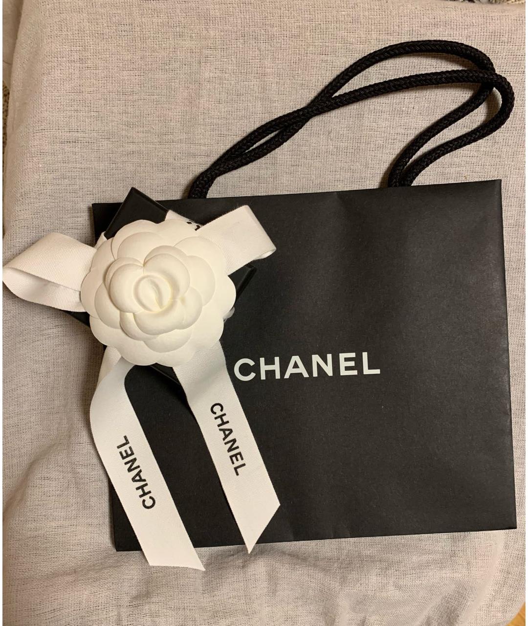 CHANEL Черная заколка, фото 7