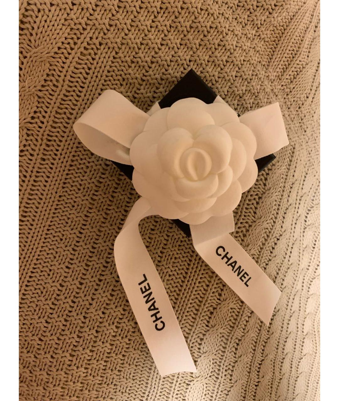 CHANEL Черная заколка, фото 8