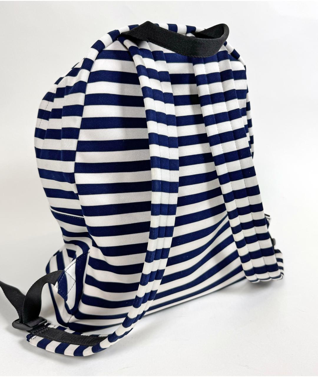 GIUSEPPE ZANOTTI DESIGN Синий тканевый рюкзак, фото 5