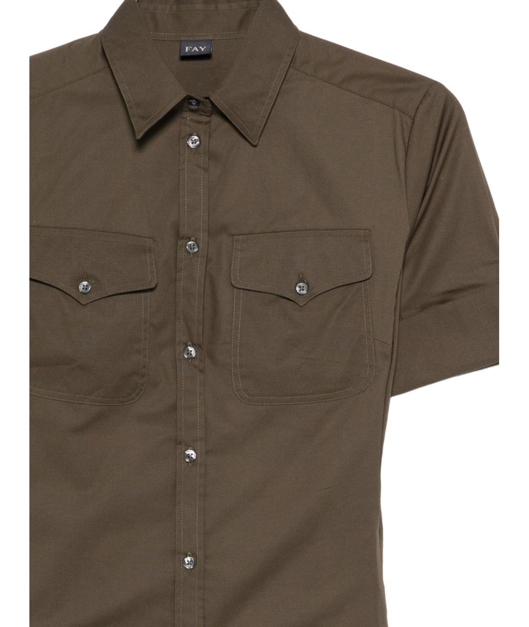 FAY Хлопковая рубашка, фото 3