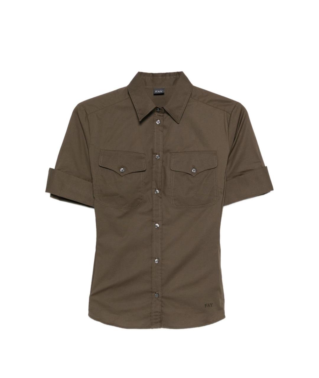 FAY Хлопковая рубашка, фото 1