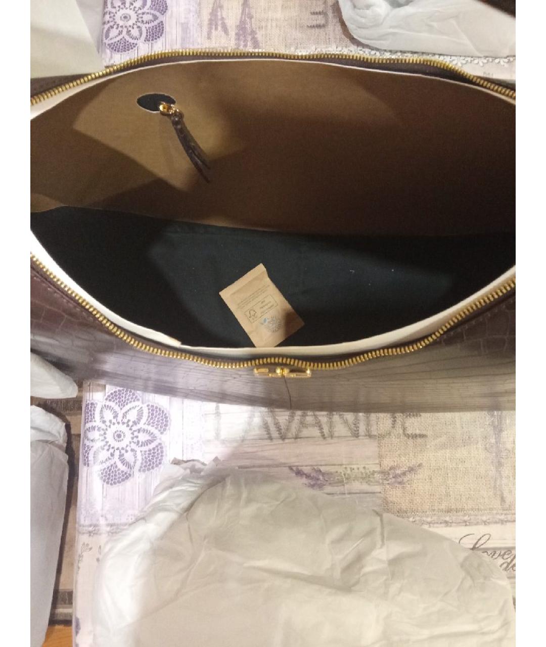 GANNI Бордовая сумка с короткими ручками, фото 5