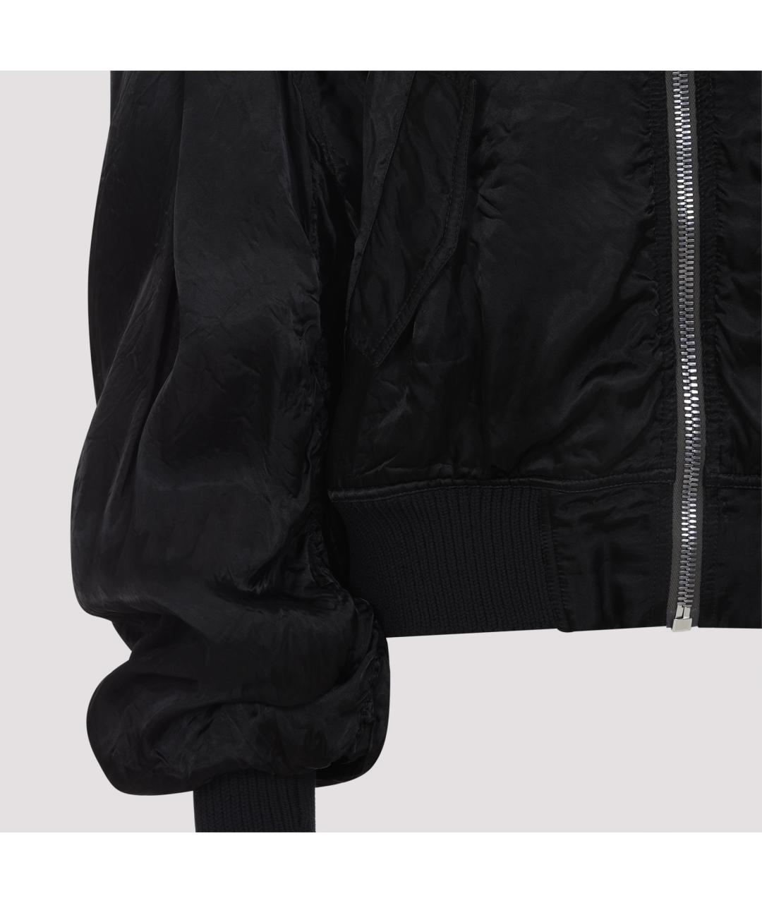 RICK OWENS Черная куртка, фото 4