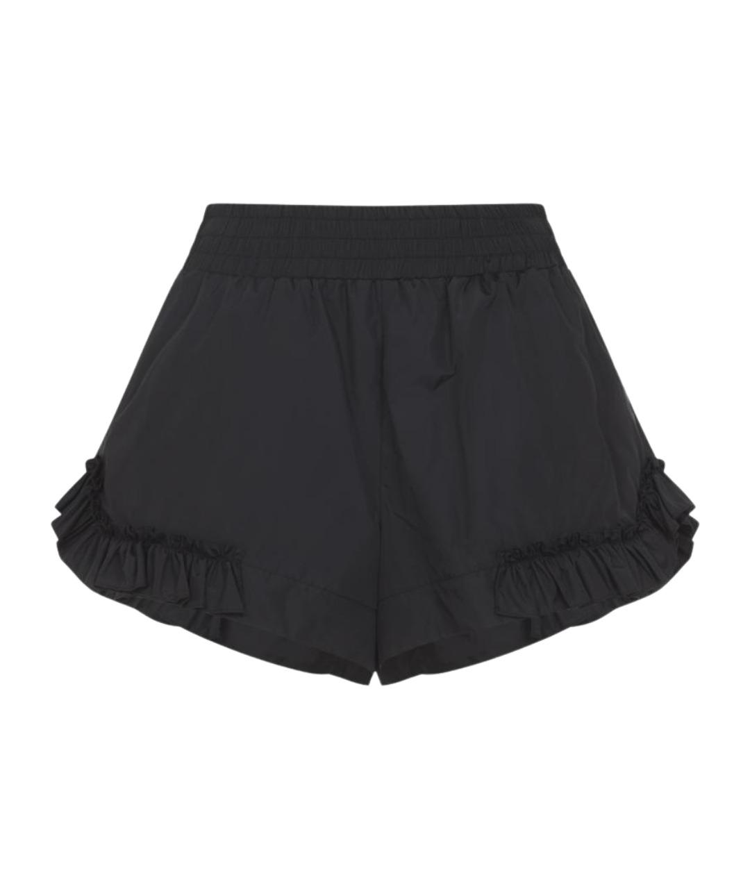 SIMONE ROCHA Черные полиамидовые шорты, фото 1