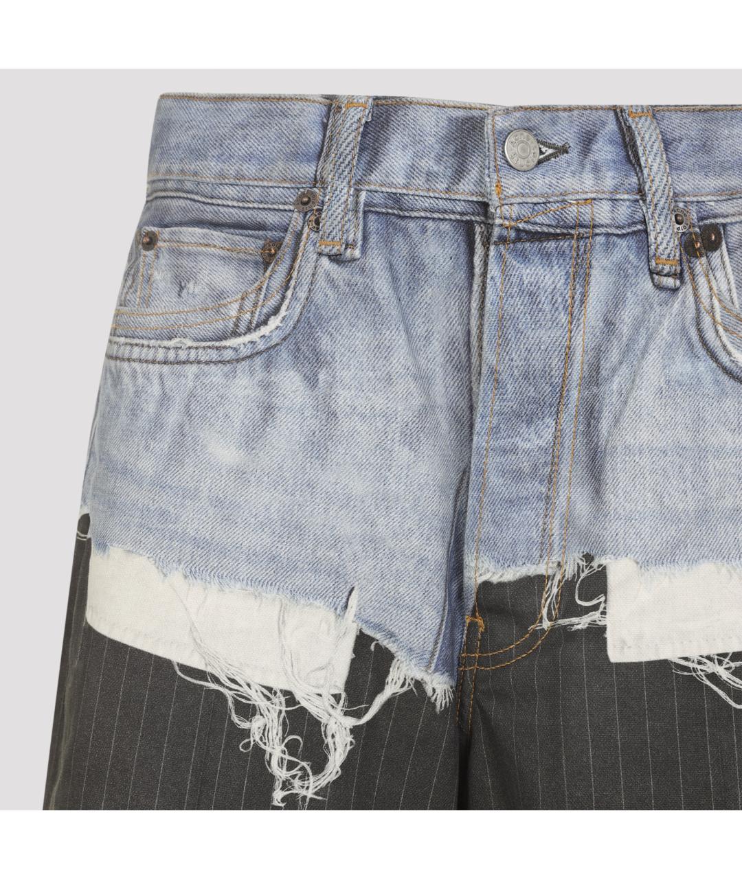 ACNE STUDIOS Мульти хлопковые прямые джинсы, фото 3