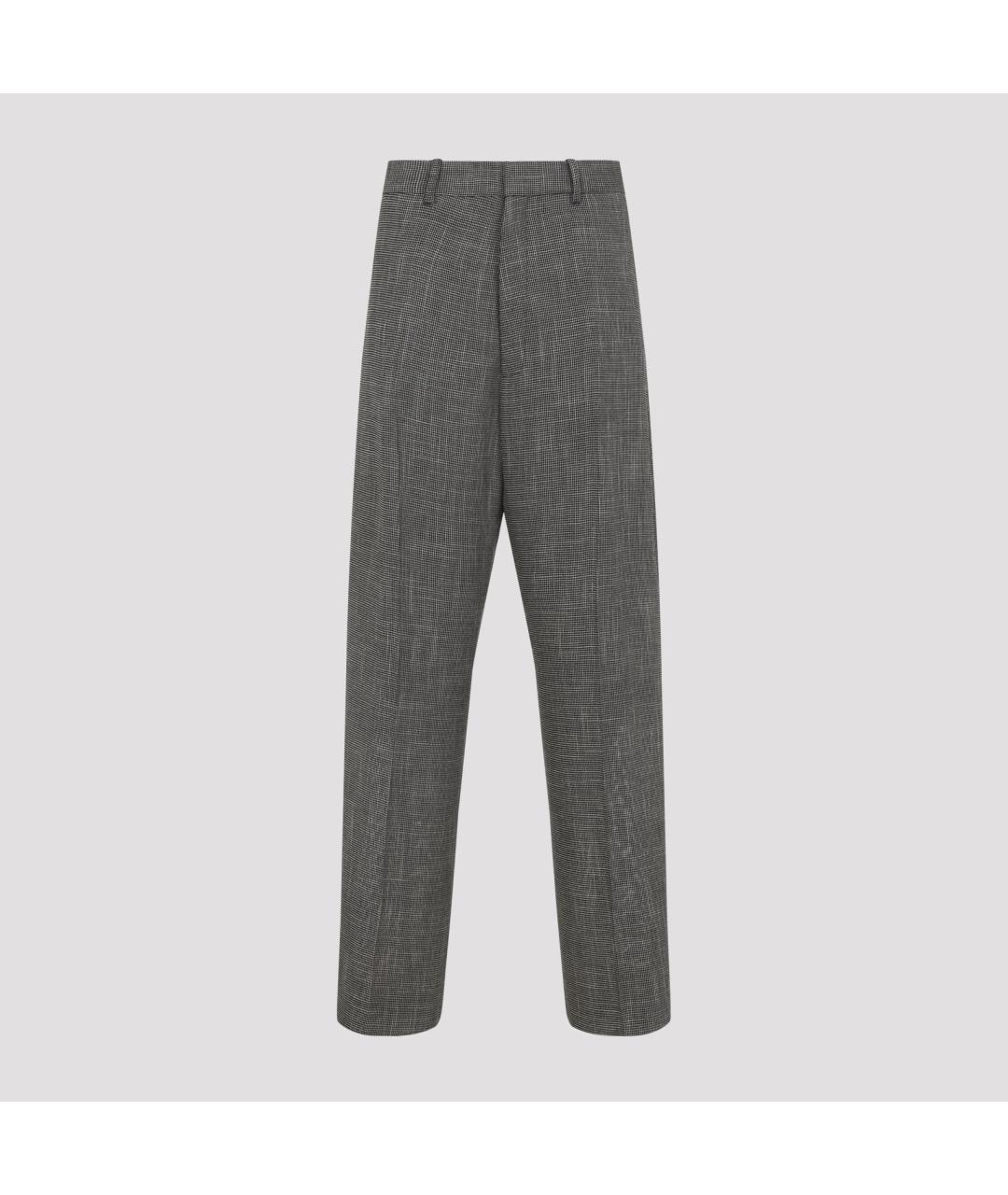 PHOEBE PHILO Мульти полиамидовые прямые брюки, фото 3