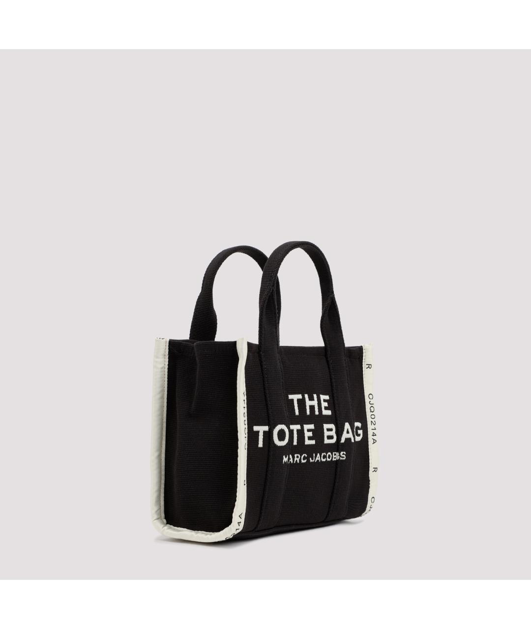 MARC JACOBS Черная тканевая сумка тоут, фото 4
