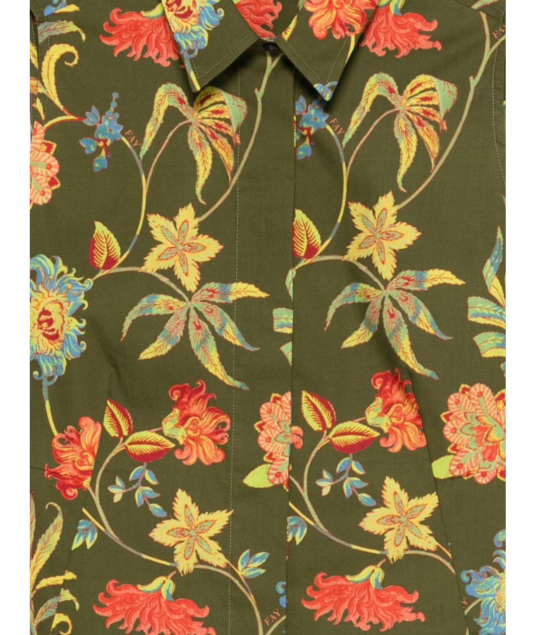 FAY Мульти хлопковая рубашка, фото 3