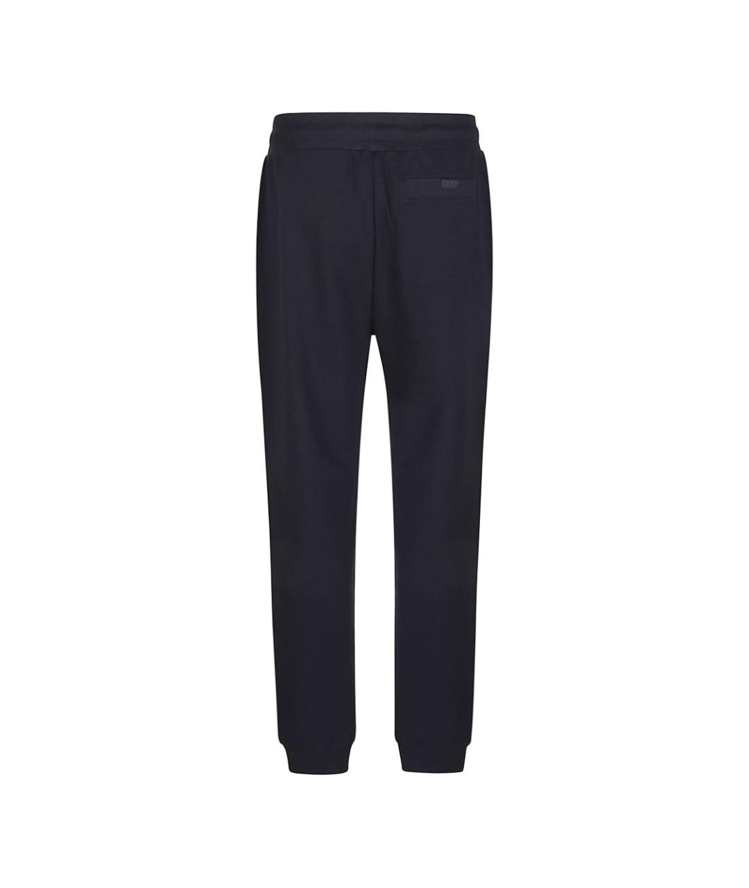 FAY Синие хлопковые повседневные брюки, фото 2