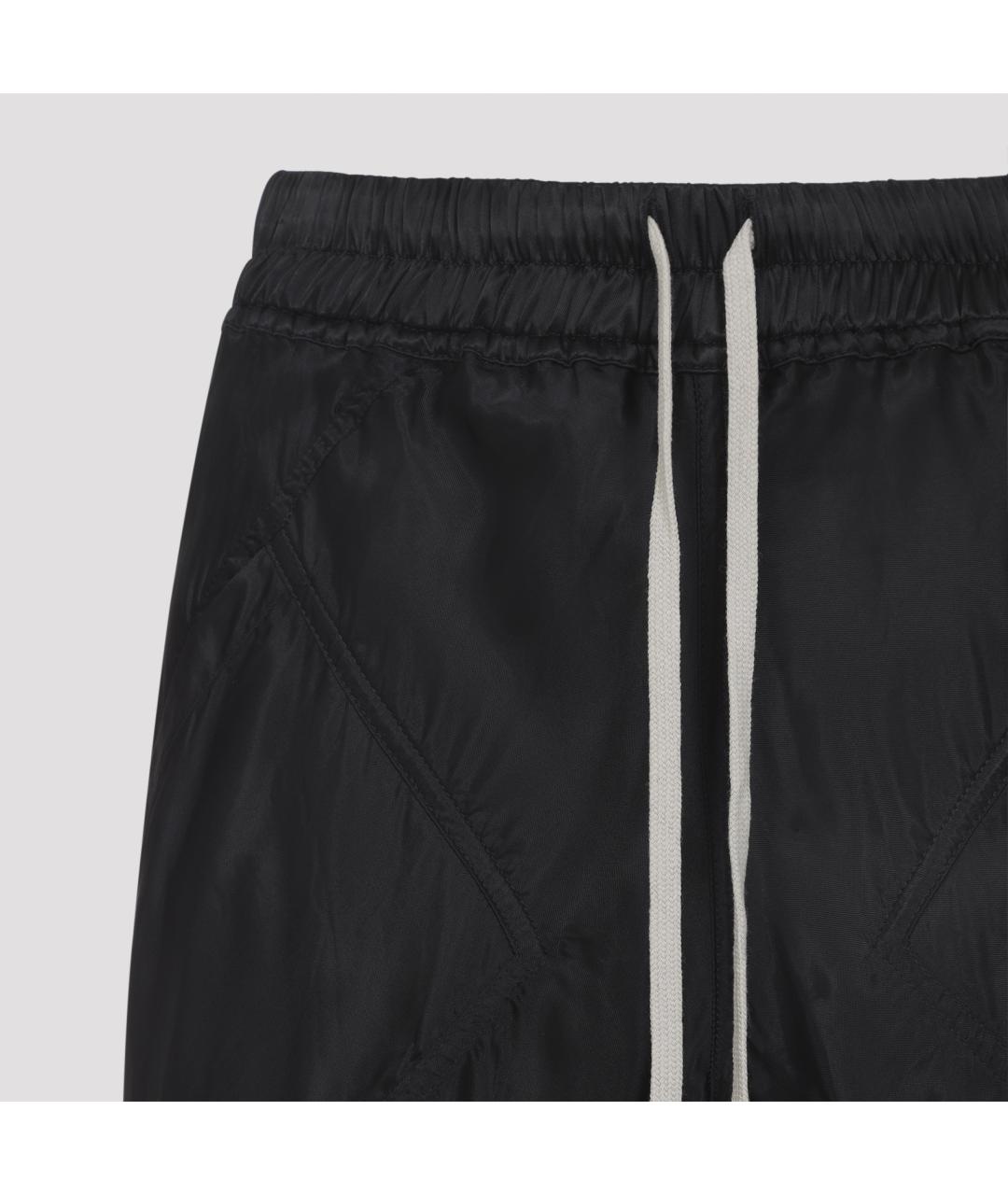 RICK OWENS Черные прямые брюки, фото 3