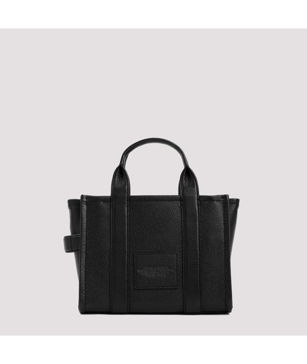 MARC JACOBS Черная кожаная сумка тоут, фото 2