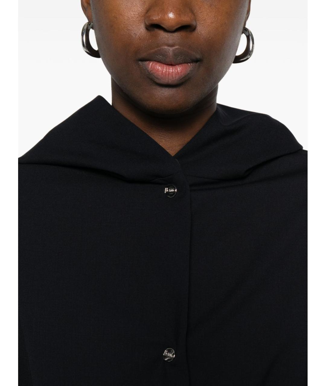 HERNO Синее полиэстеровое пальто, фото 2