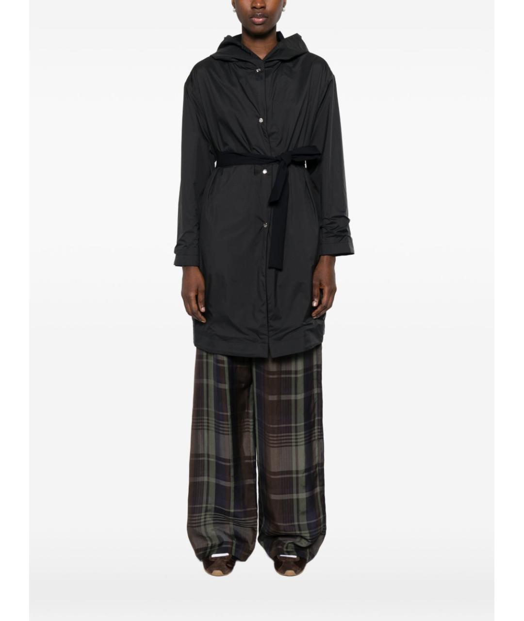 HERNO Синее полиэстеровое пальто, фото 3