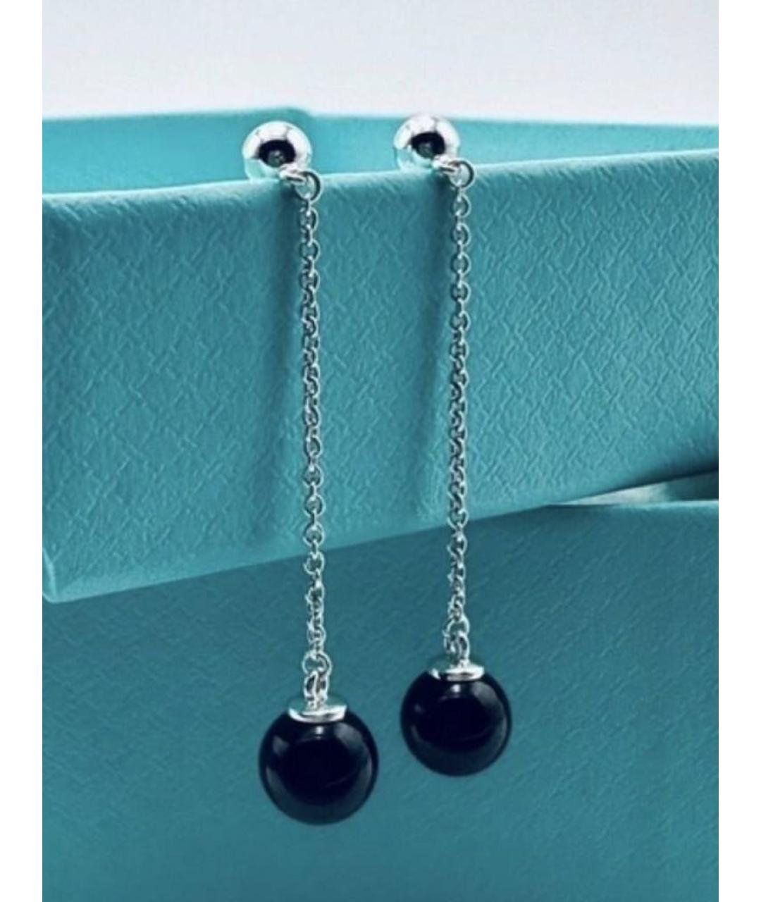 TIFFANY&CO Серебряные серебряные серьги, фото 3
