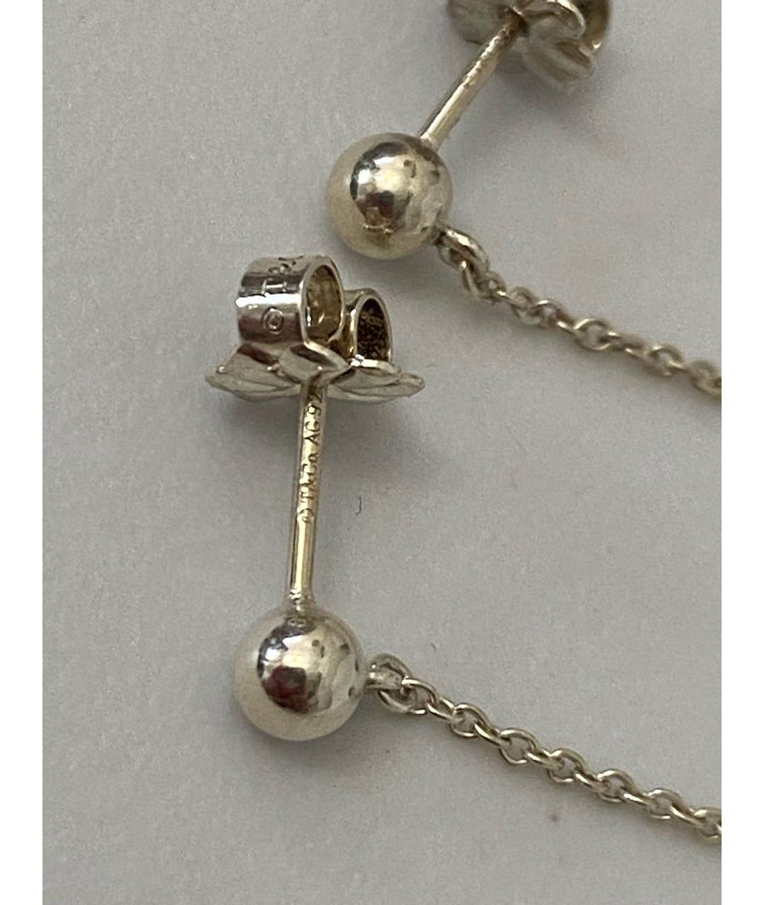 TIFFANY&CO Серебряные серебряные серьги, фото 6