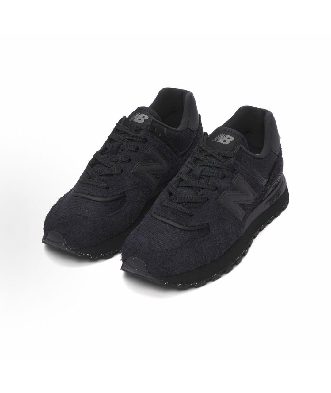 NEW BALANCE Черные низкие кроссовки / кеды, фото 2