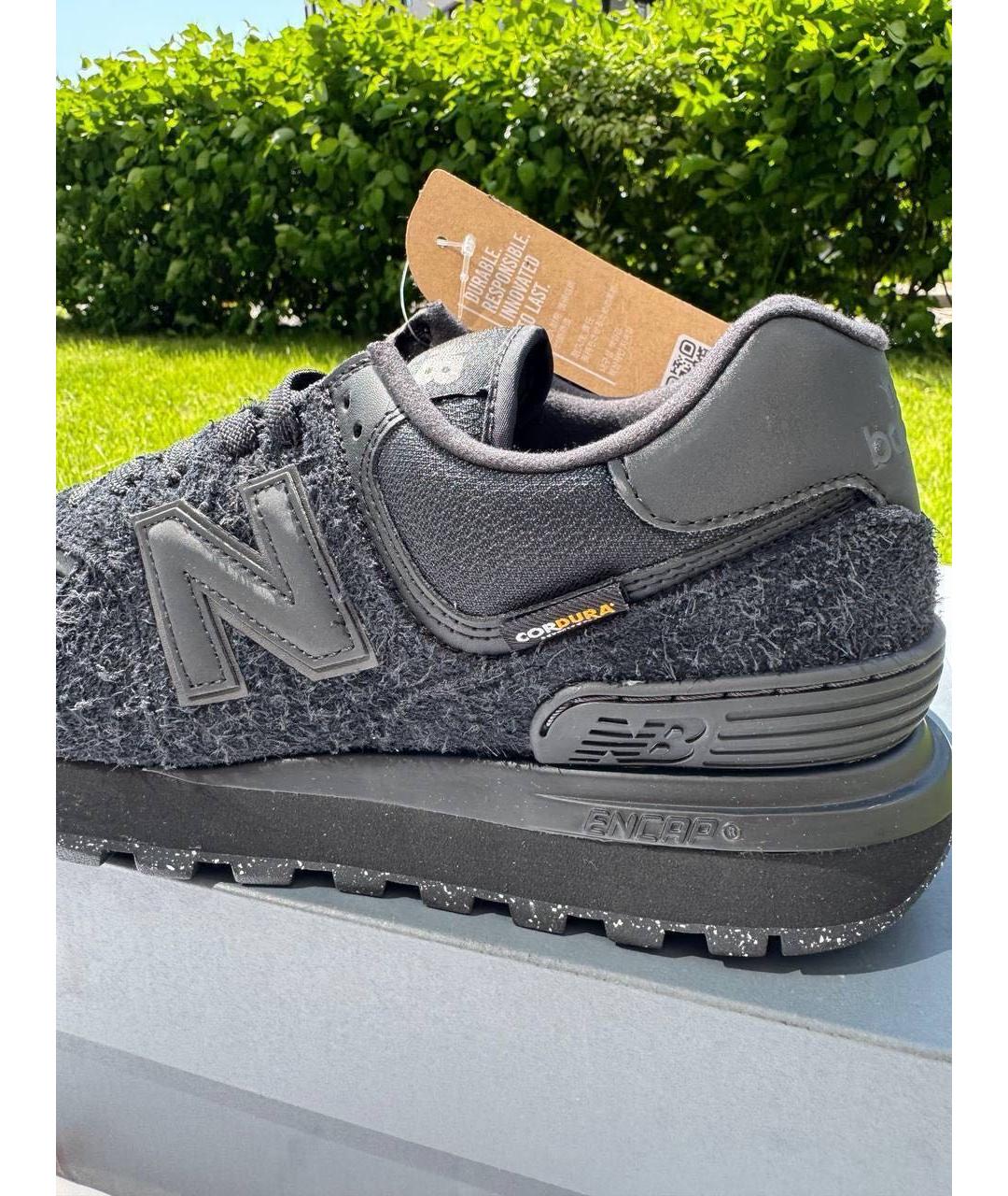 NEW BALANCE Черные низкие кроссовки / кеды, фото 5