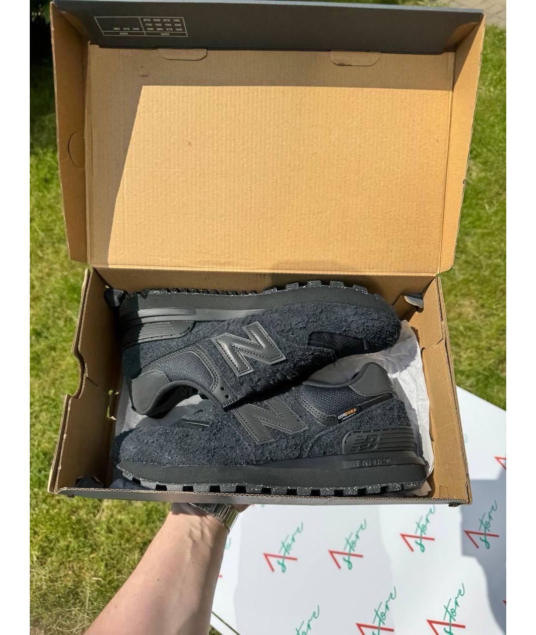 NEW BALANCE Черные низкие кроссовки / кеды, фото 7