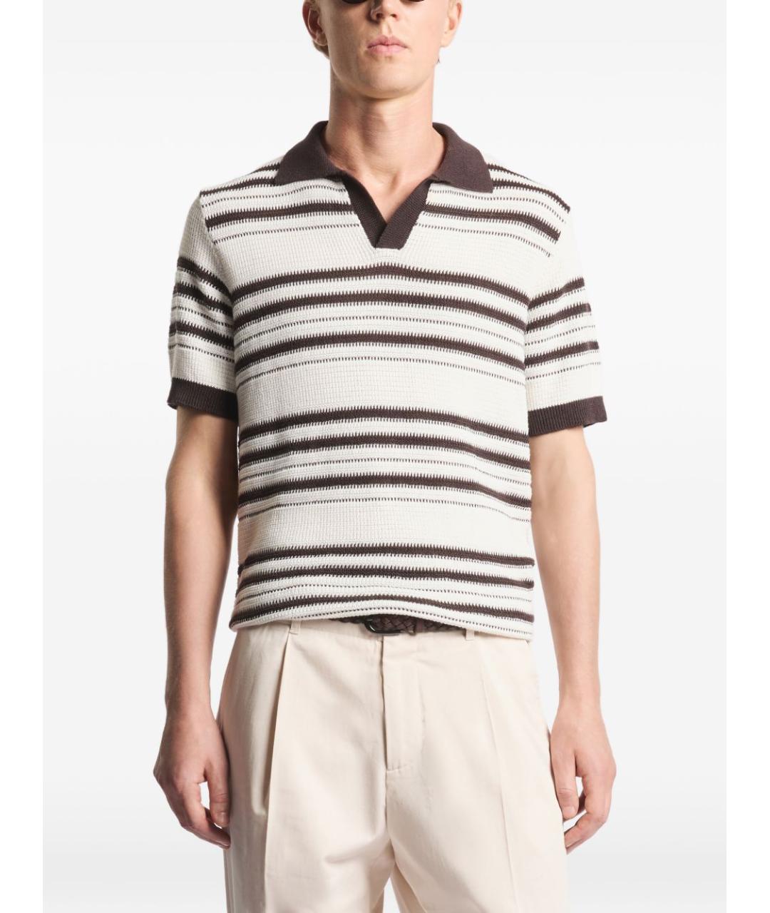 FAY Мульти хлопковое поло с коротким рукавом, фото 2