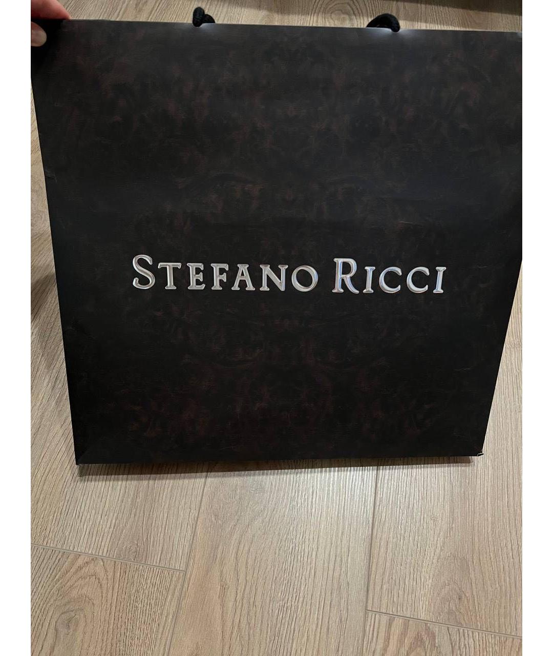 STEFANO RICCI Черный шелковый джемпер / свитер, фото 5