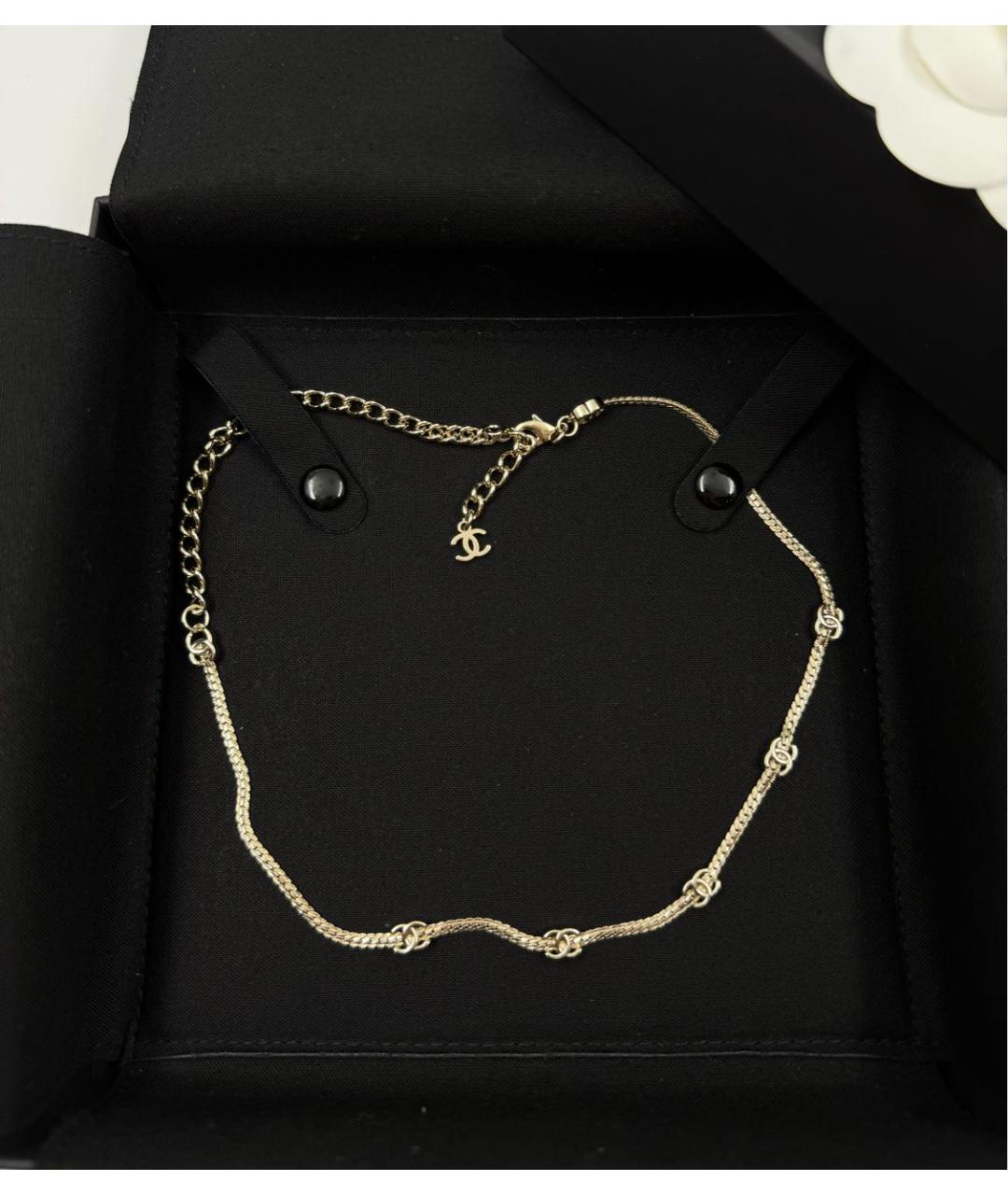 CHANEL Золотой чокер, фото 5