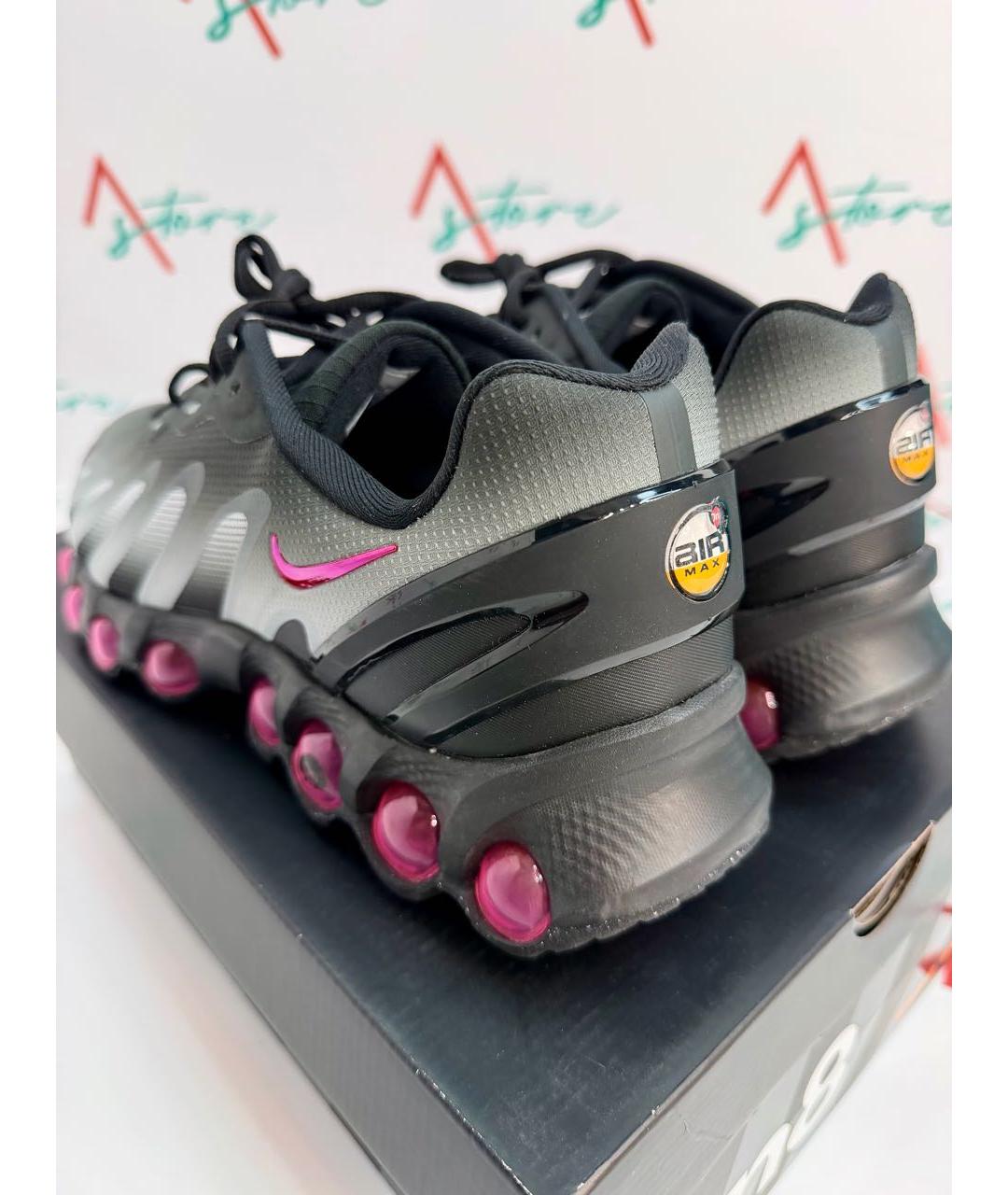 NIKE Черные текстильные низкие кроссовки / кеды, фото 6