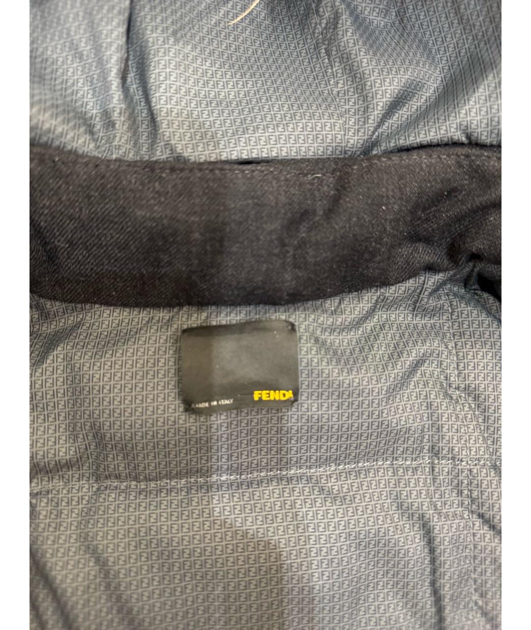 FENDI Хаки парка, фото 4