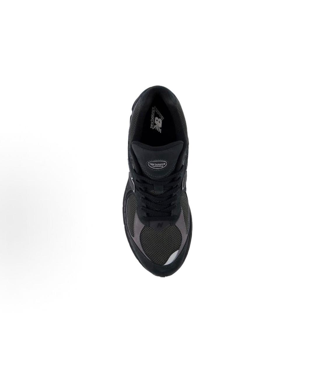 NEW BALANCE Черные текстильные низкие кроссовки / кеды, фото 3