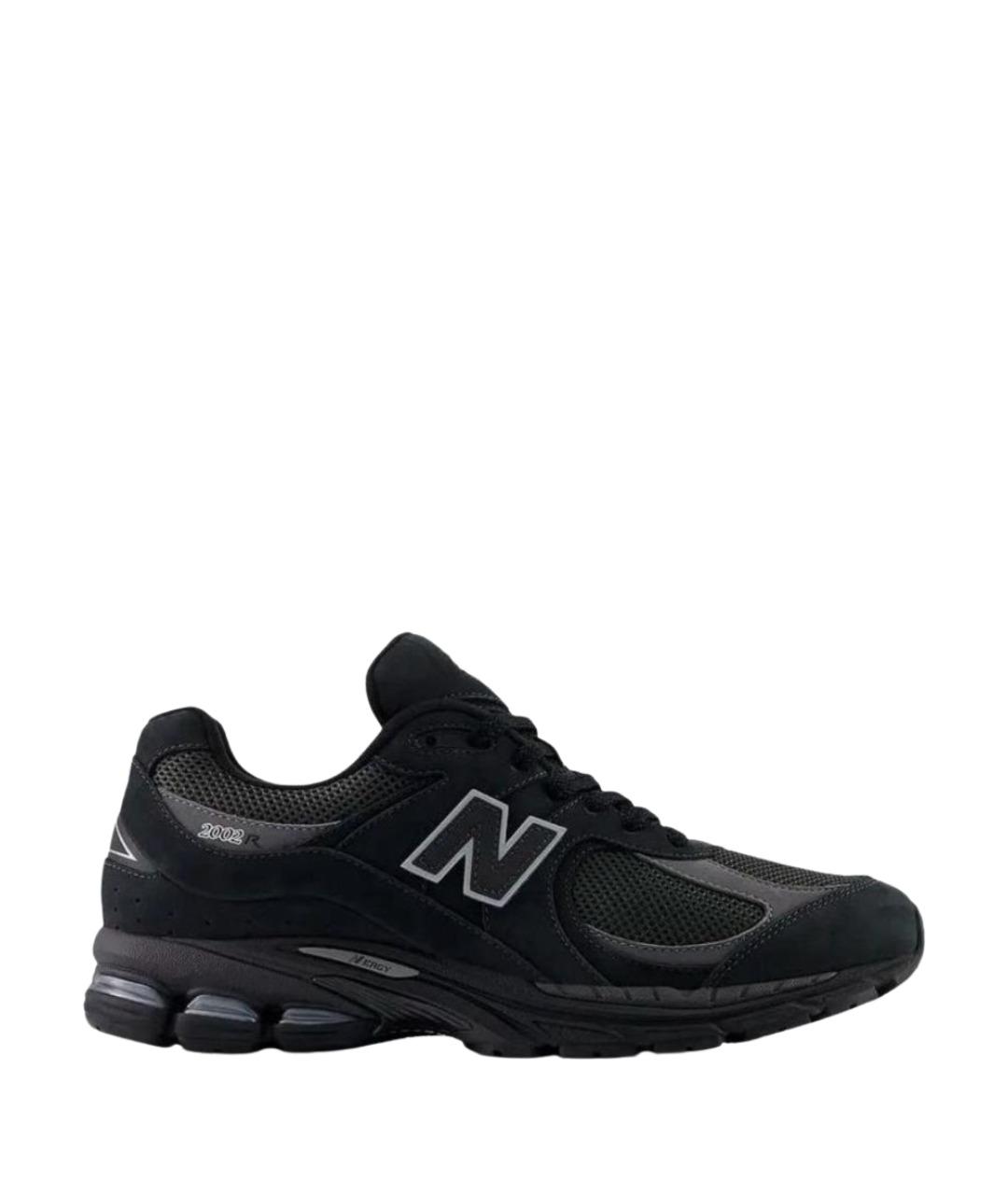 NEW BALANCE Черные текстильные низкие кроссовки / кеды, фото 1