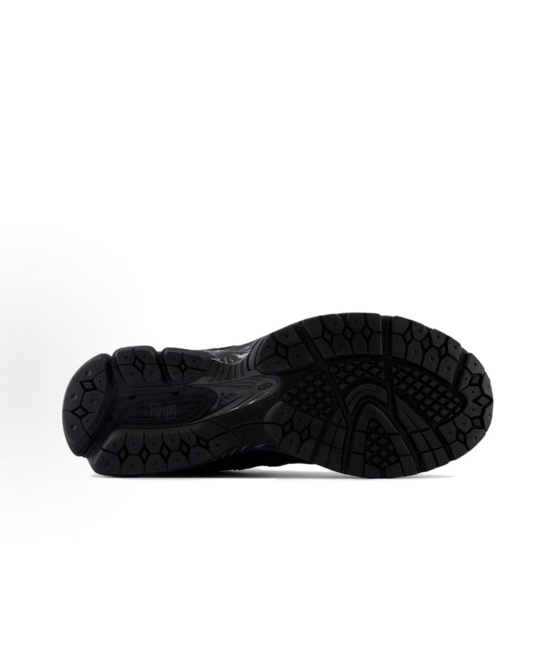 NEW BALANCE Черные текстильные низкие кроссовки / кеды, фото 4