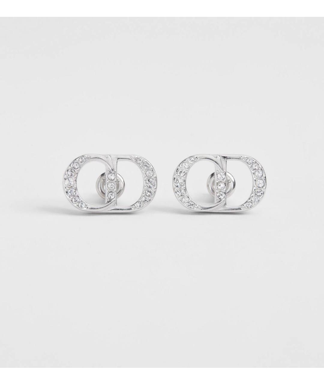 CHRISTIAN DIOR Серебряные металлические серьги, фото 4