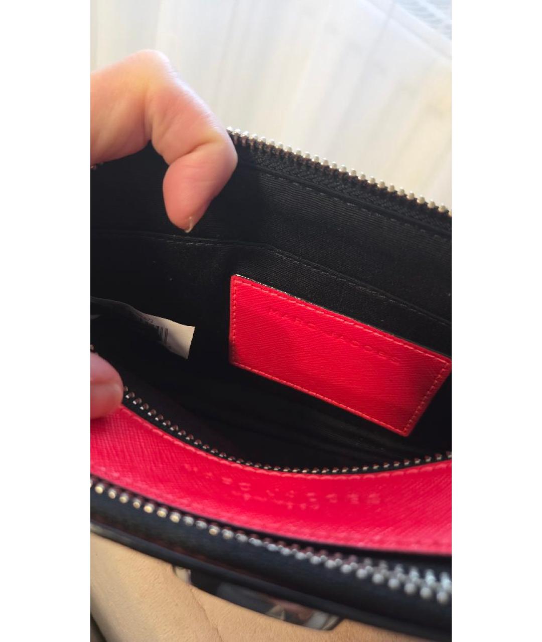 MARC JACOBS Красная кожаная сумка через плечо, фото 4