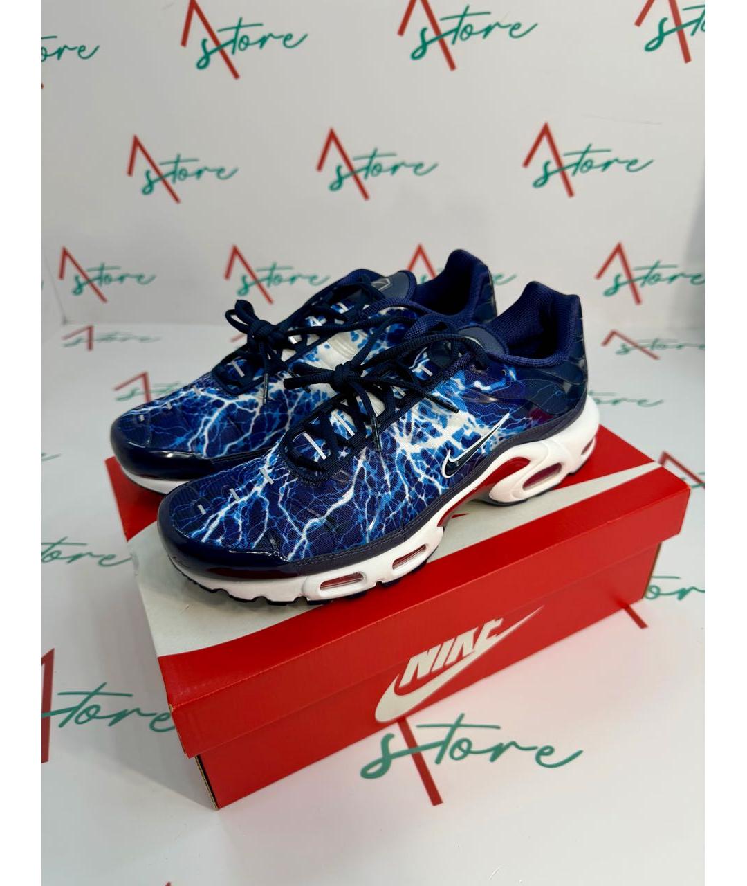 NIKE Синие низкие кроссовки / кеды, фото 6