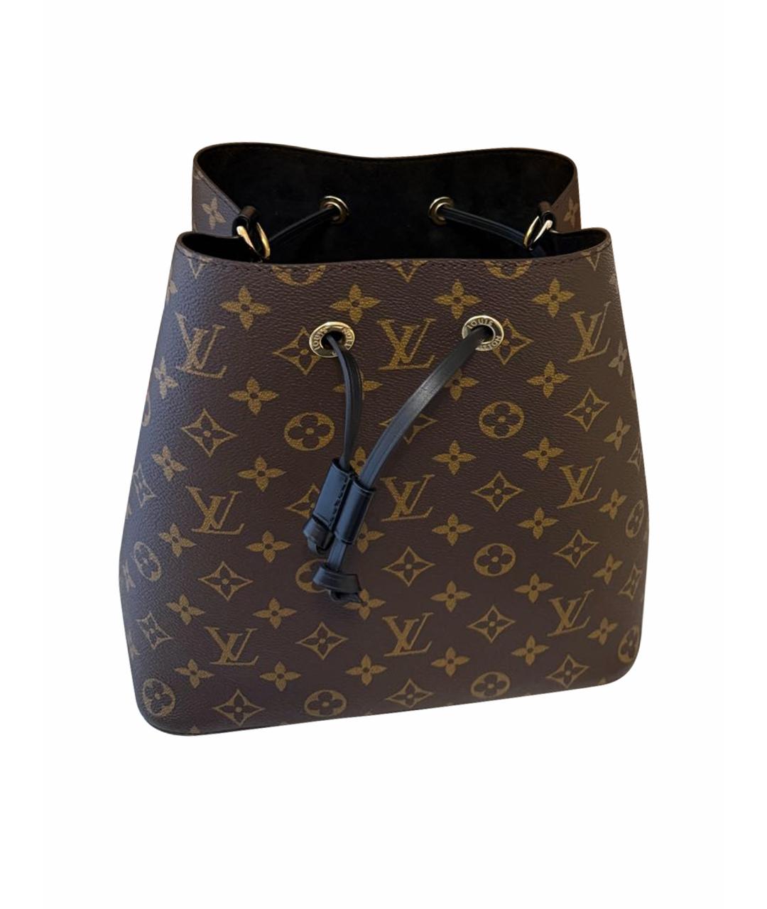 LOUIS VUITTON Коричневая сумка тоут, фото 1