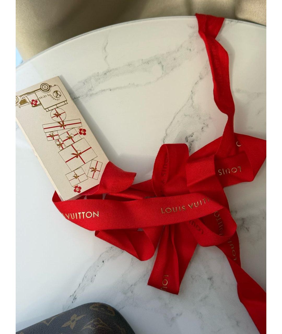 LOUIS VUITTON Коричневая сумка тоут, фото 8