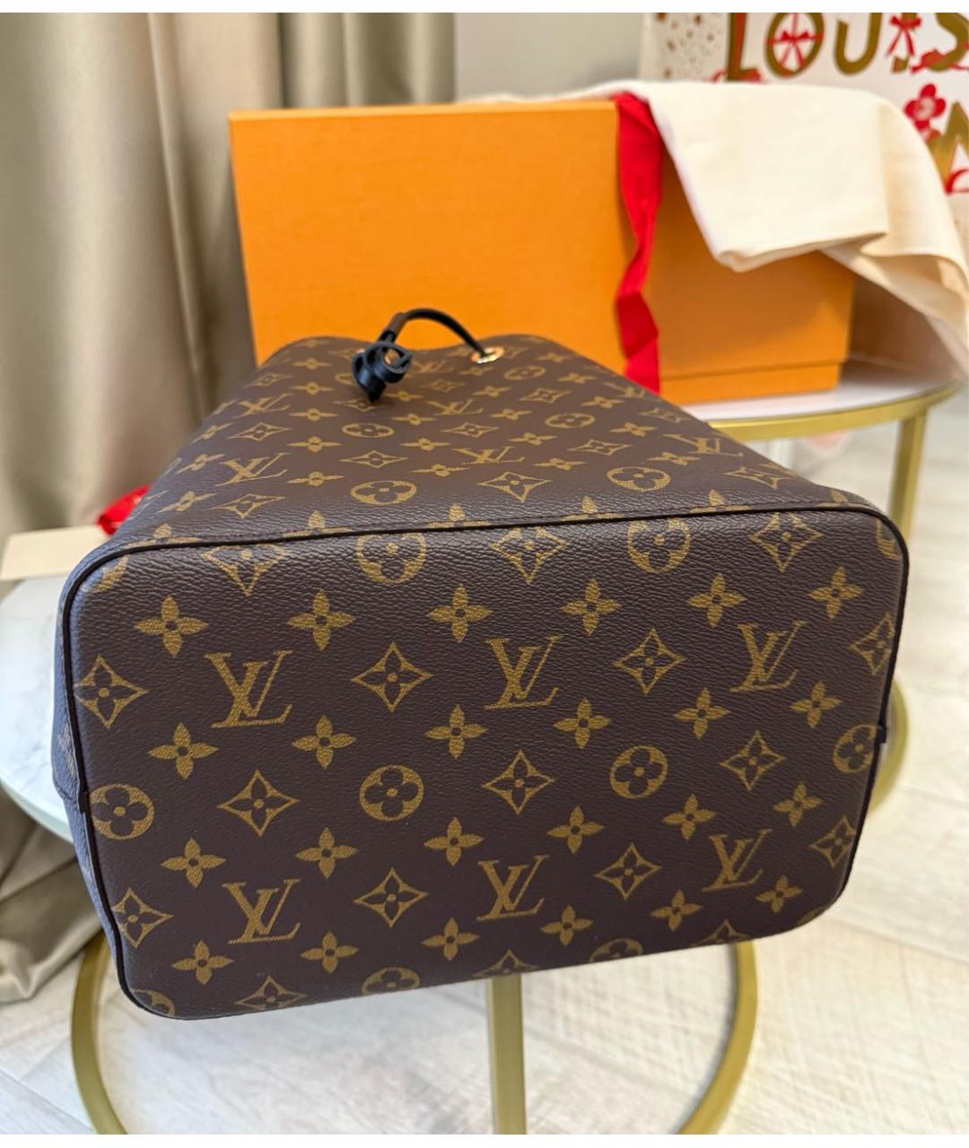 LOUIS VUITTON Коричневая сумка тоут, фото 2