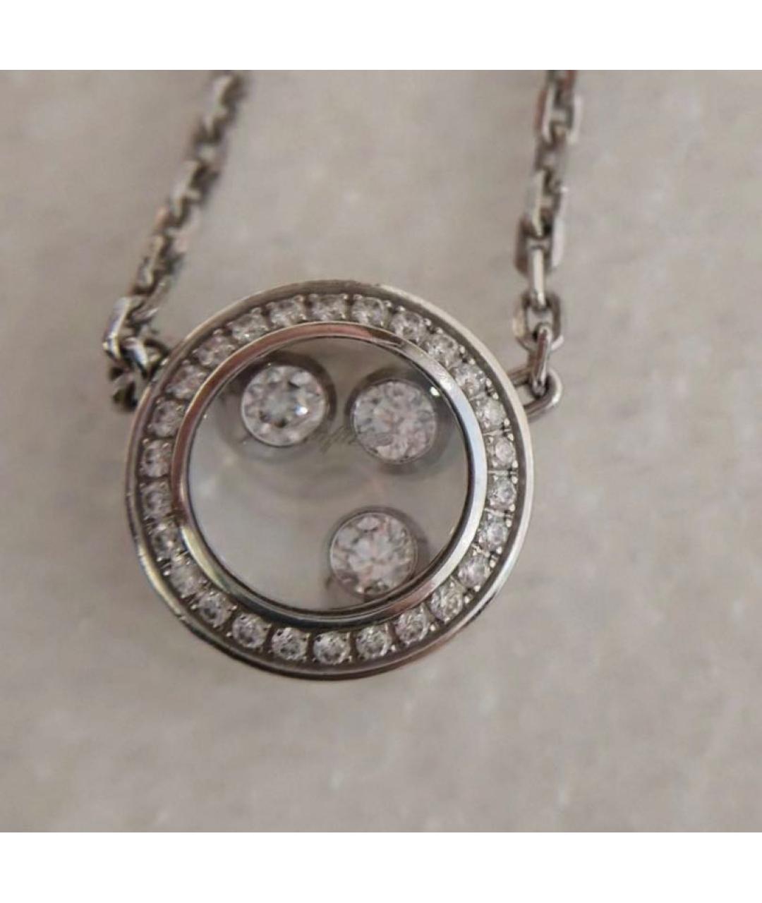 CHOPARD Серебряное колье из белого золота, фото 4