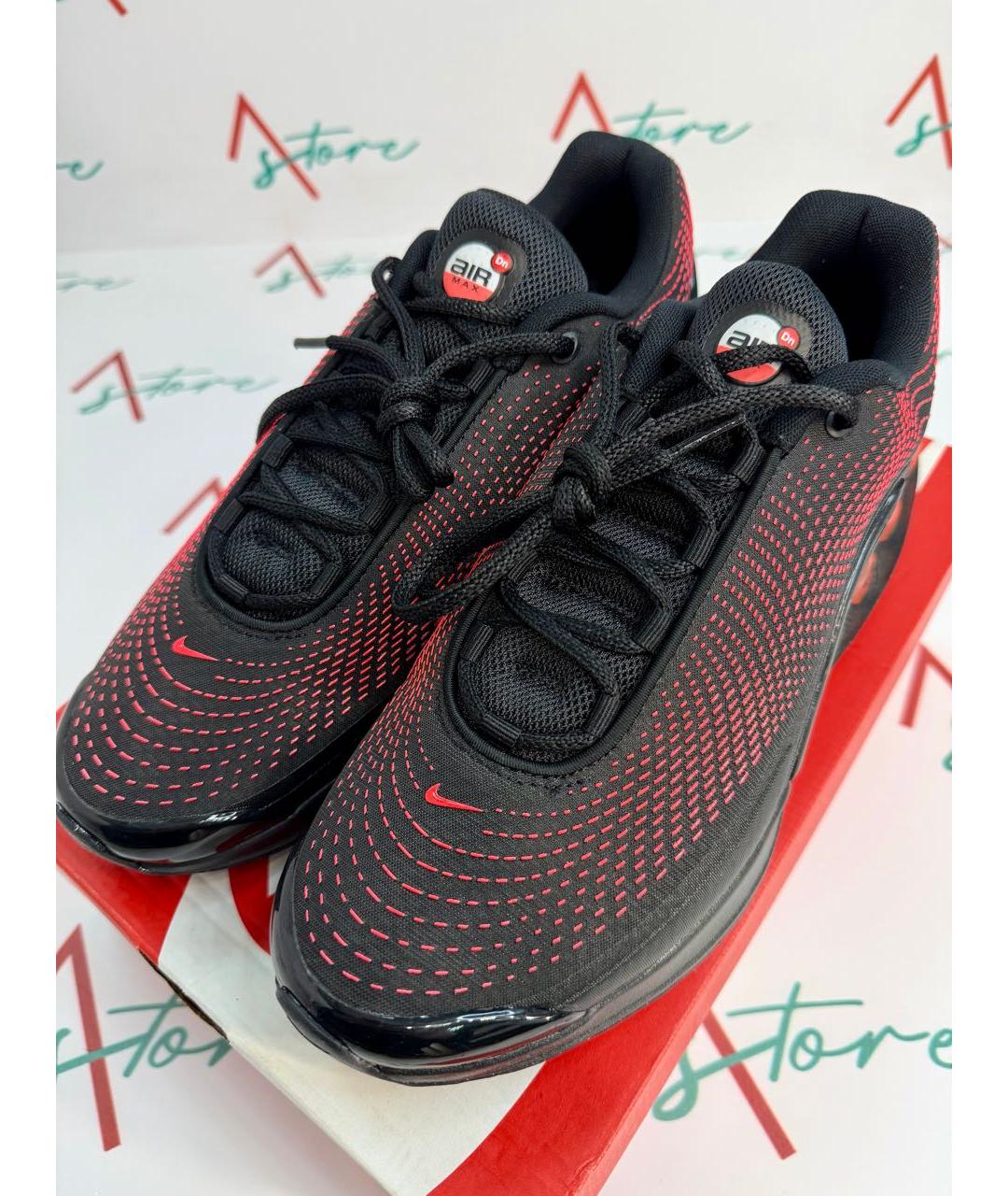 NIKE Черные текстильные низкие кроссовки / кеды, фото 8