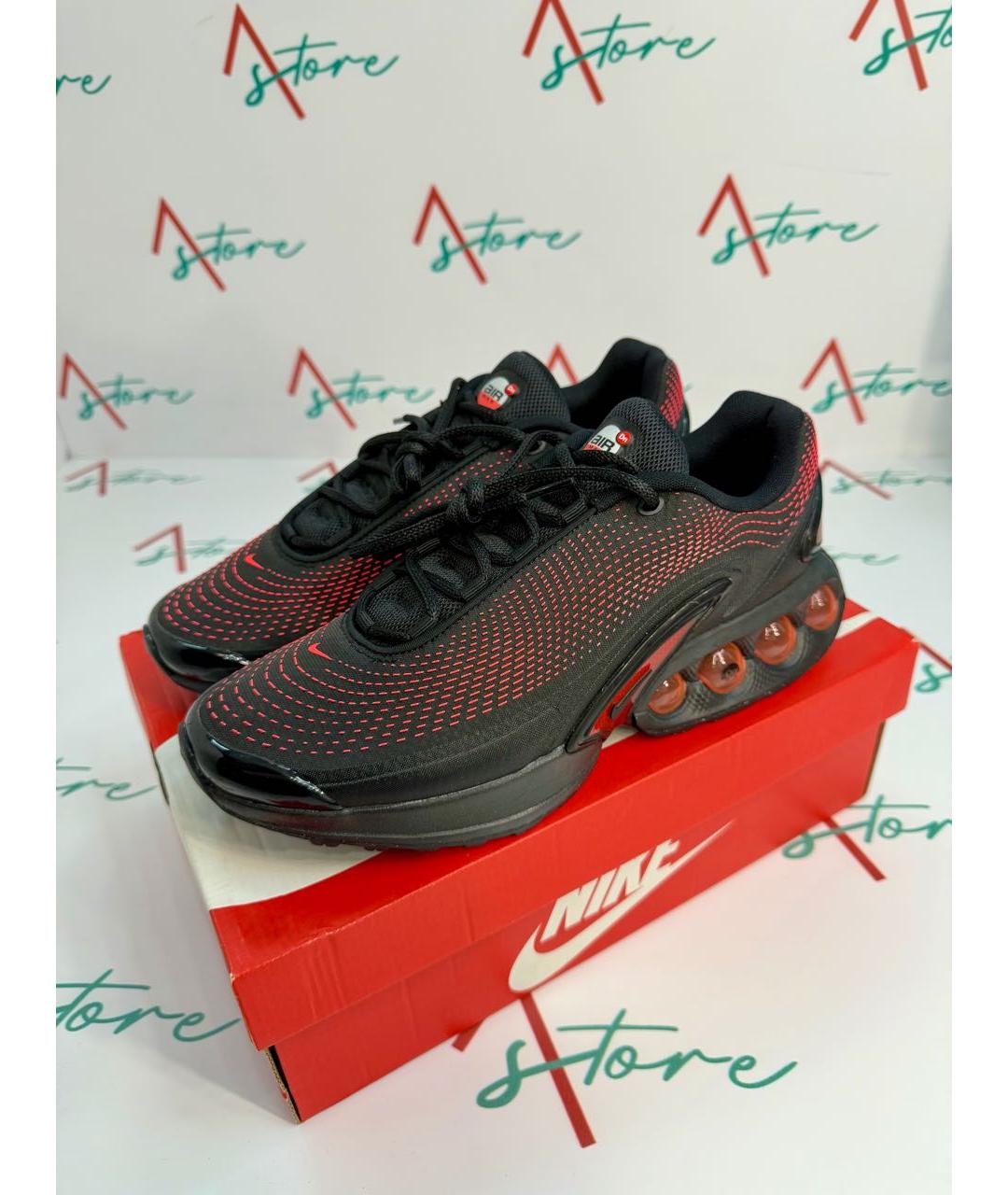 NIKE Черные текстильные низкие кроссовки / кеды, фото 7