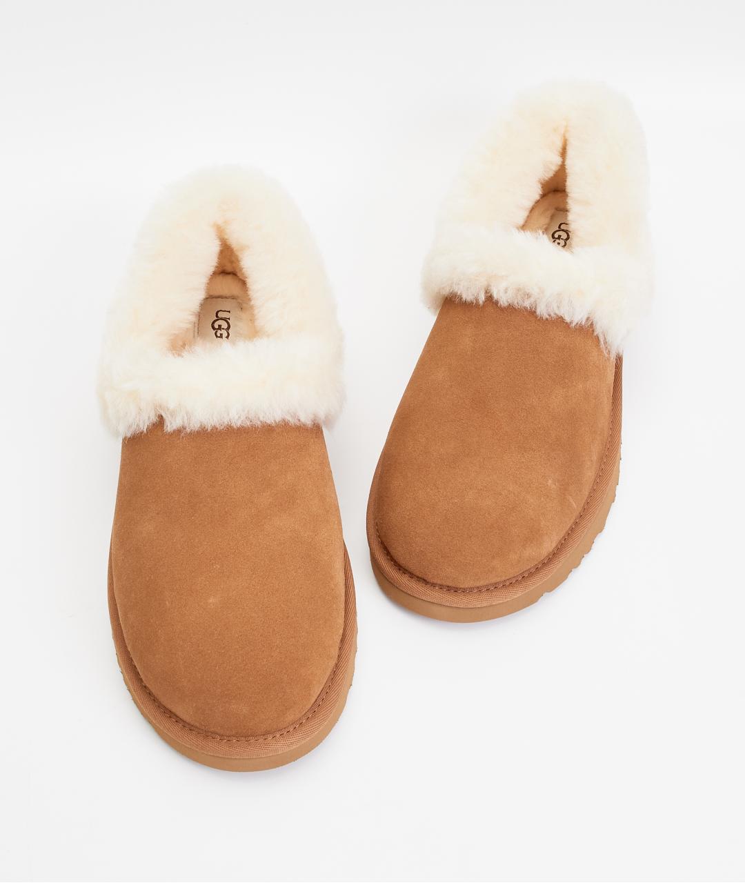 UGG AUSTRALIA Коричневые замшевые ботинки, фото 4