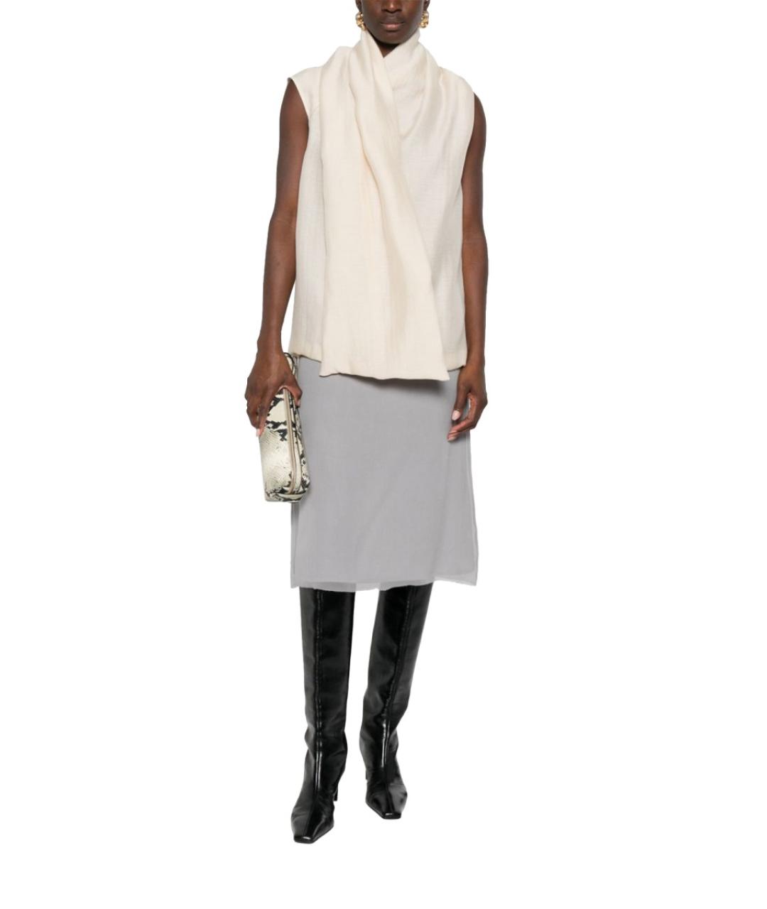 TOTEME Розовая полиэстеровая рубашка, фото 2