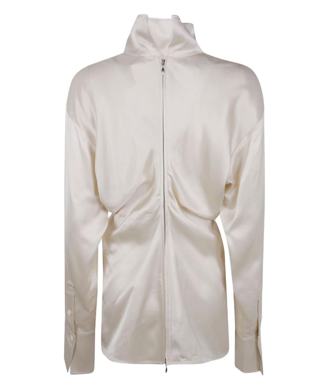 TOTEME Белая вискозная блузы, фото 2