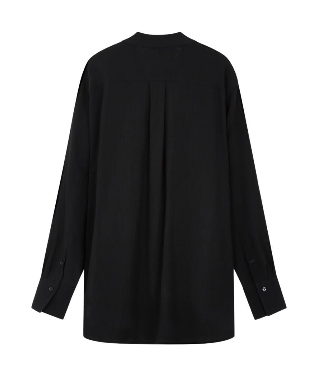 TOTEME Черная вискозная рубашка, фото 2