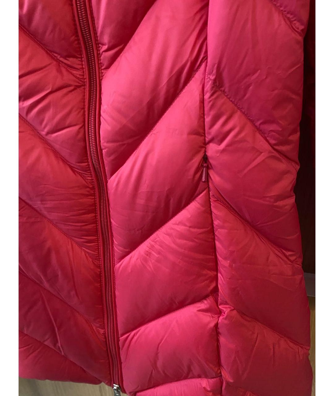 EA7 Красный полиамидовый пуховик, фото 3