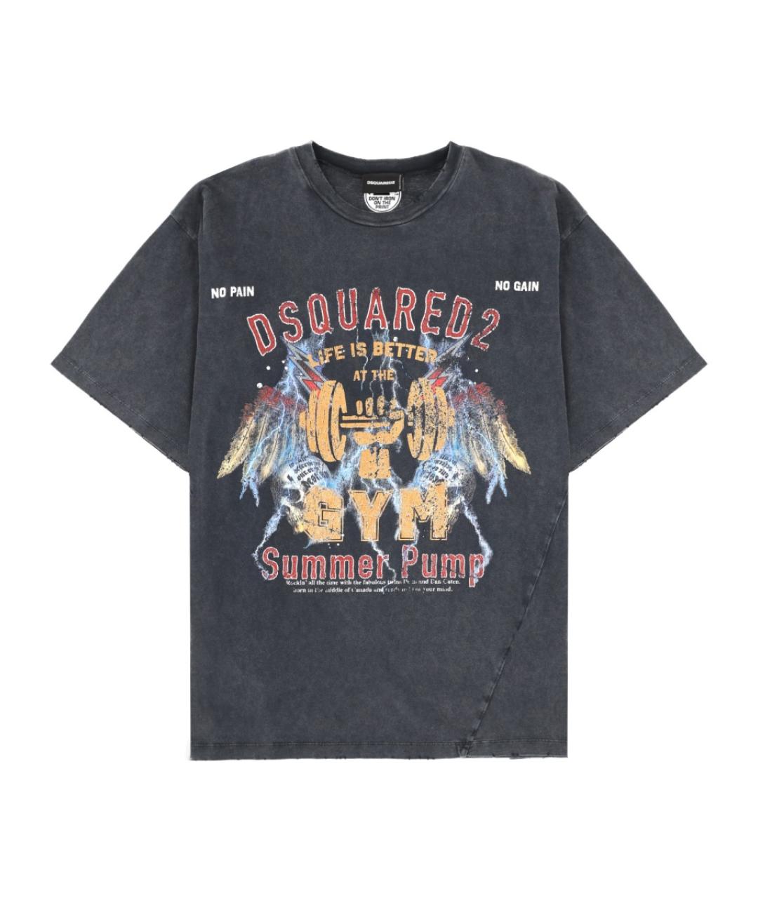 DSQUARED2 Хлопковая футболка, фото 1