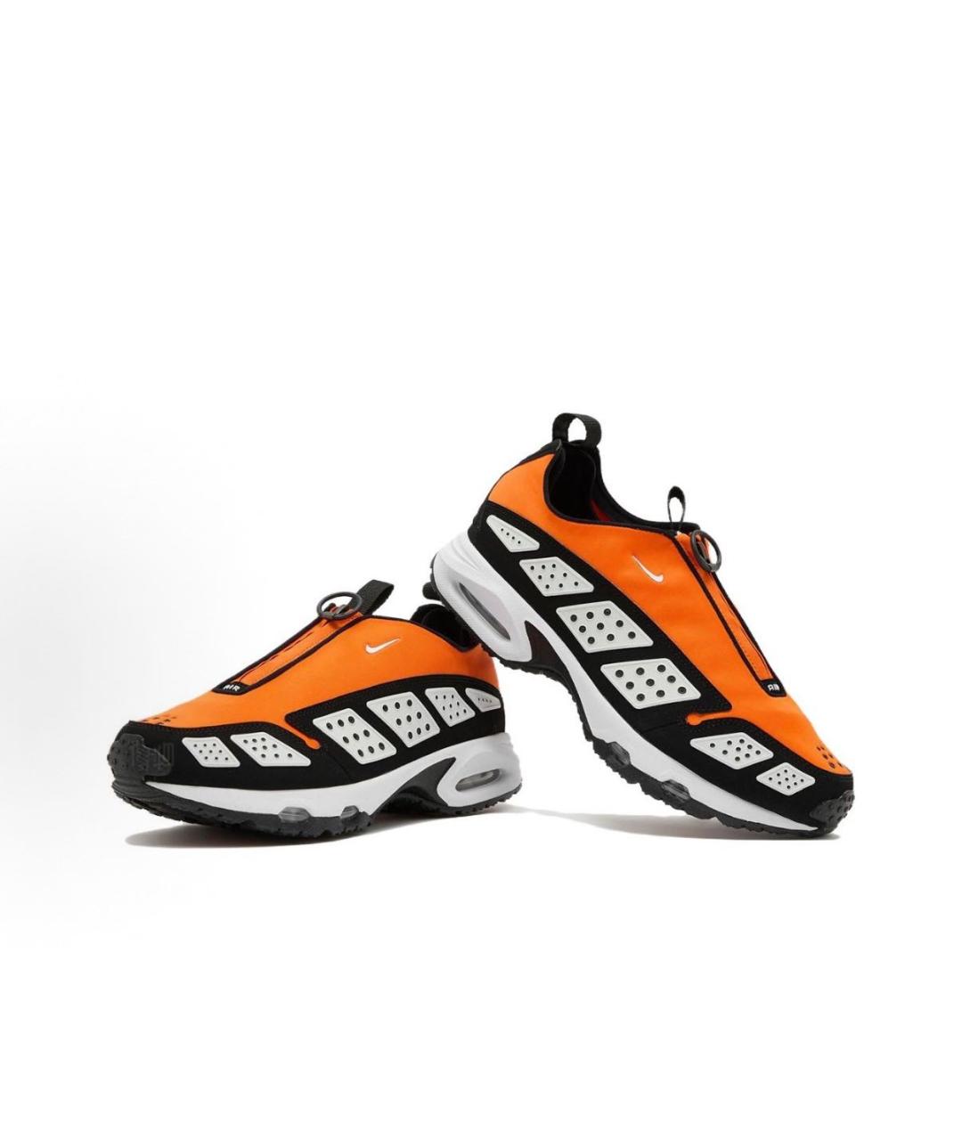 NIKE Оранжевое низкие кроссовки / кеды, фото 2